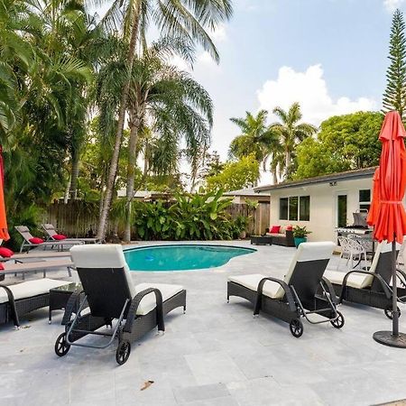 Private Oasis With Pool Near Beaches, Dining & Las Olas Форт-Лодердейл Екстер'єр фото